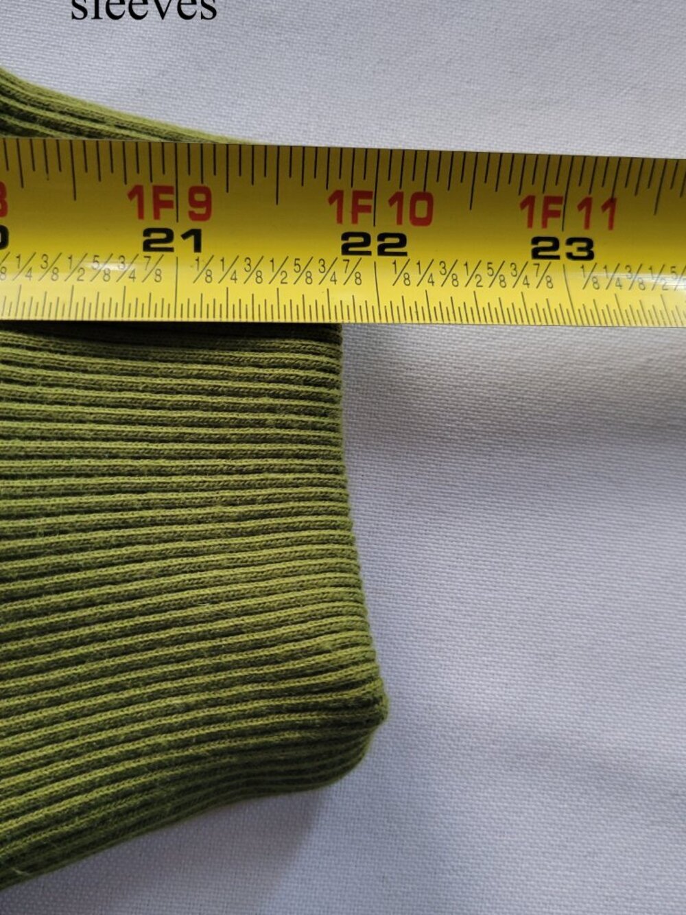 Vintage Jennifer Moore Activewear Olive Green Cardigan – NWT – Size L - Picture 13 of 14